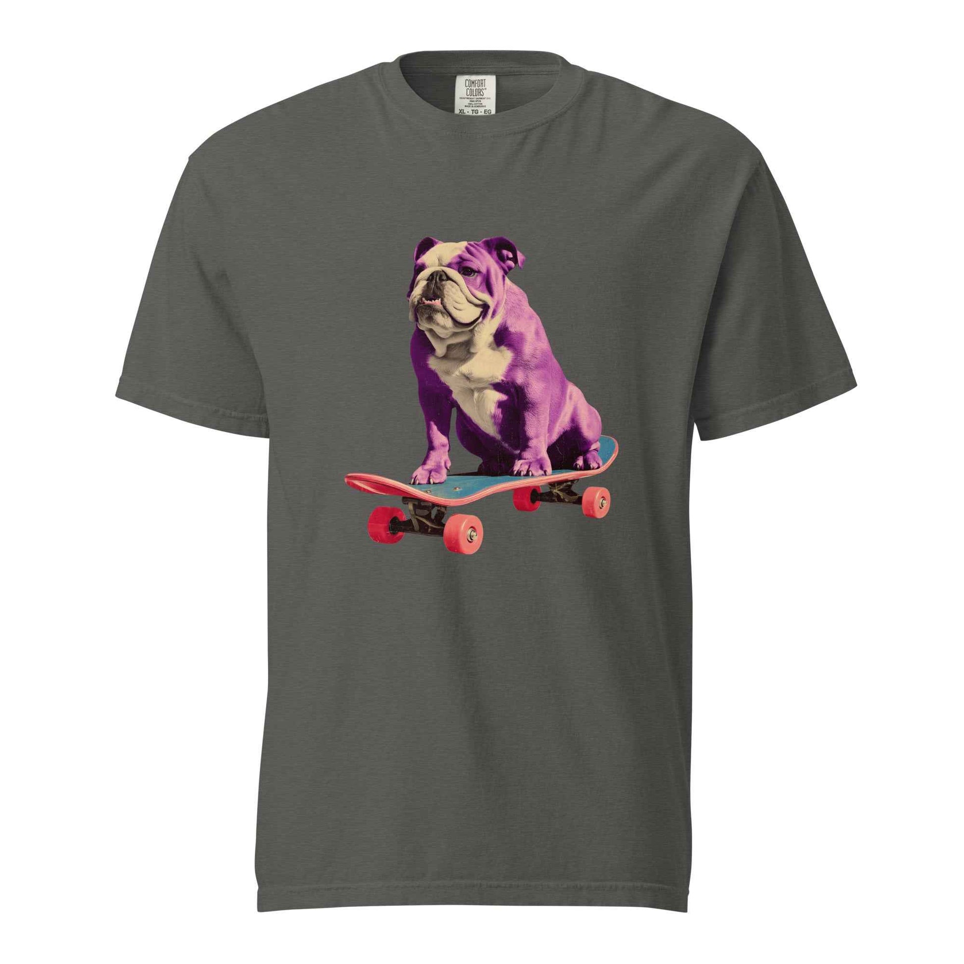 "The Urban Legend", Skateboarding English Bulldog T-shirt