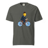 The Surreal Commute, Rene Magritte-Inspired Cycling T-shirt