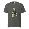 Salvador Dali Inspired Frog Shirt, Frog on Bicycle Tee