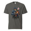 Pepper brown Punch 2030 Heart Core warrior monkey t-shirt - viral baby macaque tee