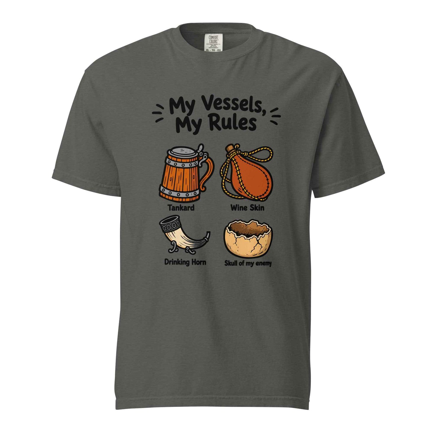 My Vessels My Rules T-Shirt, Viking Humor
