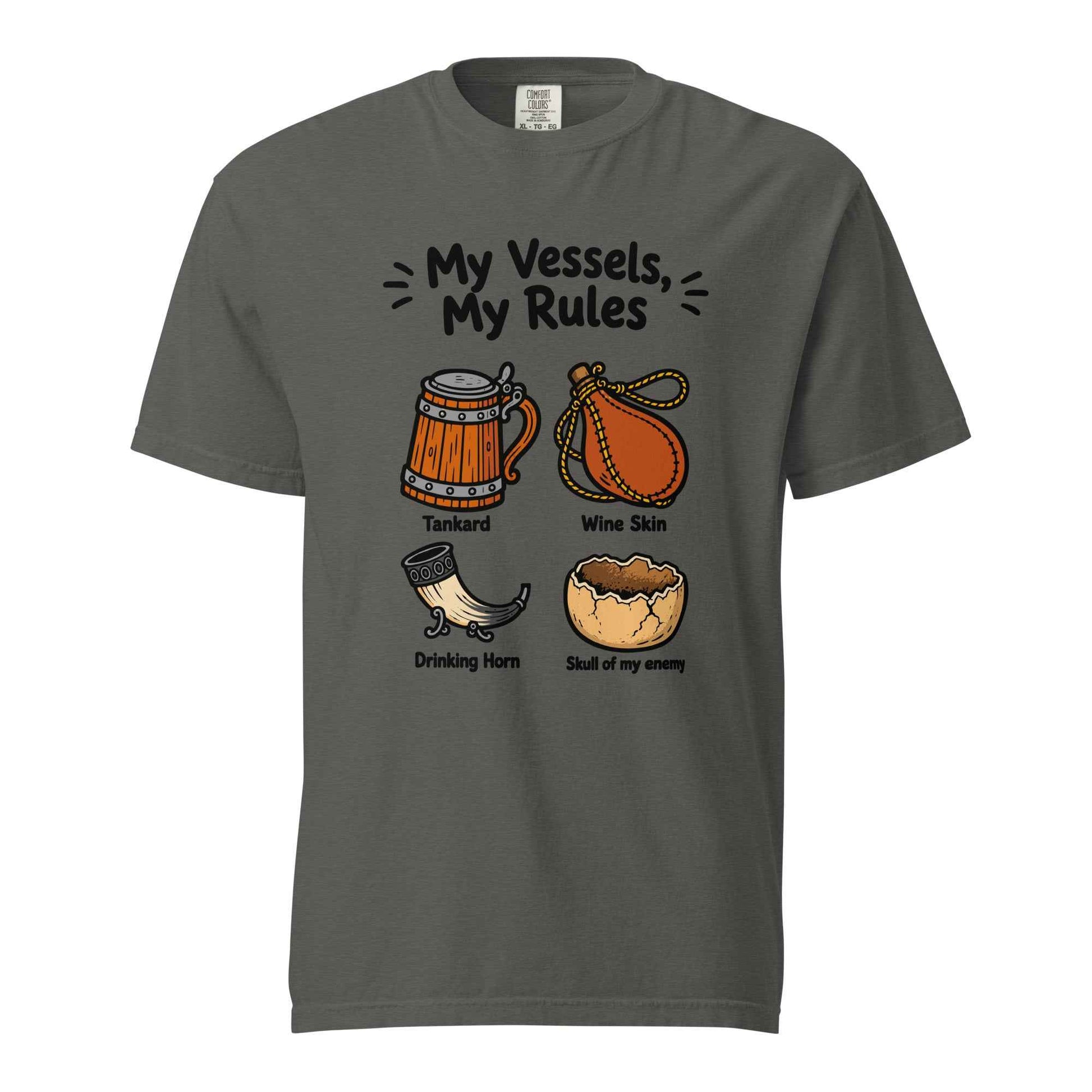 My Vessels My Rules T-Shirt, Viking Humor