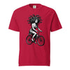 Medusa Gorgon on a Bicycle T-Shirt, Greek Mythology Tee
