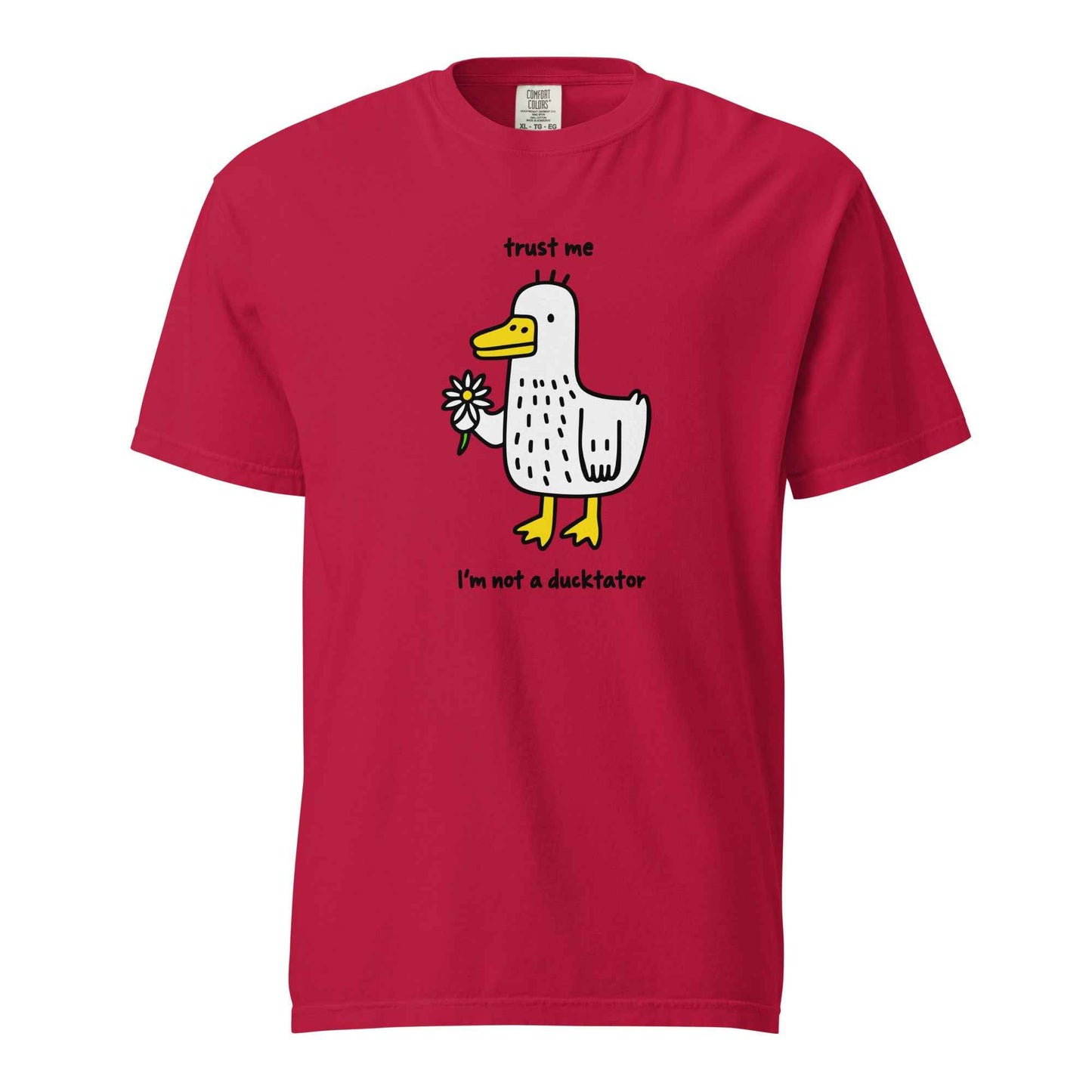 Trust Me, I’m Not a Ducktator, Pun Duck T-Shirt