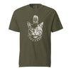 Punk Cat T-Shirt, Funny Mohawk Cat