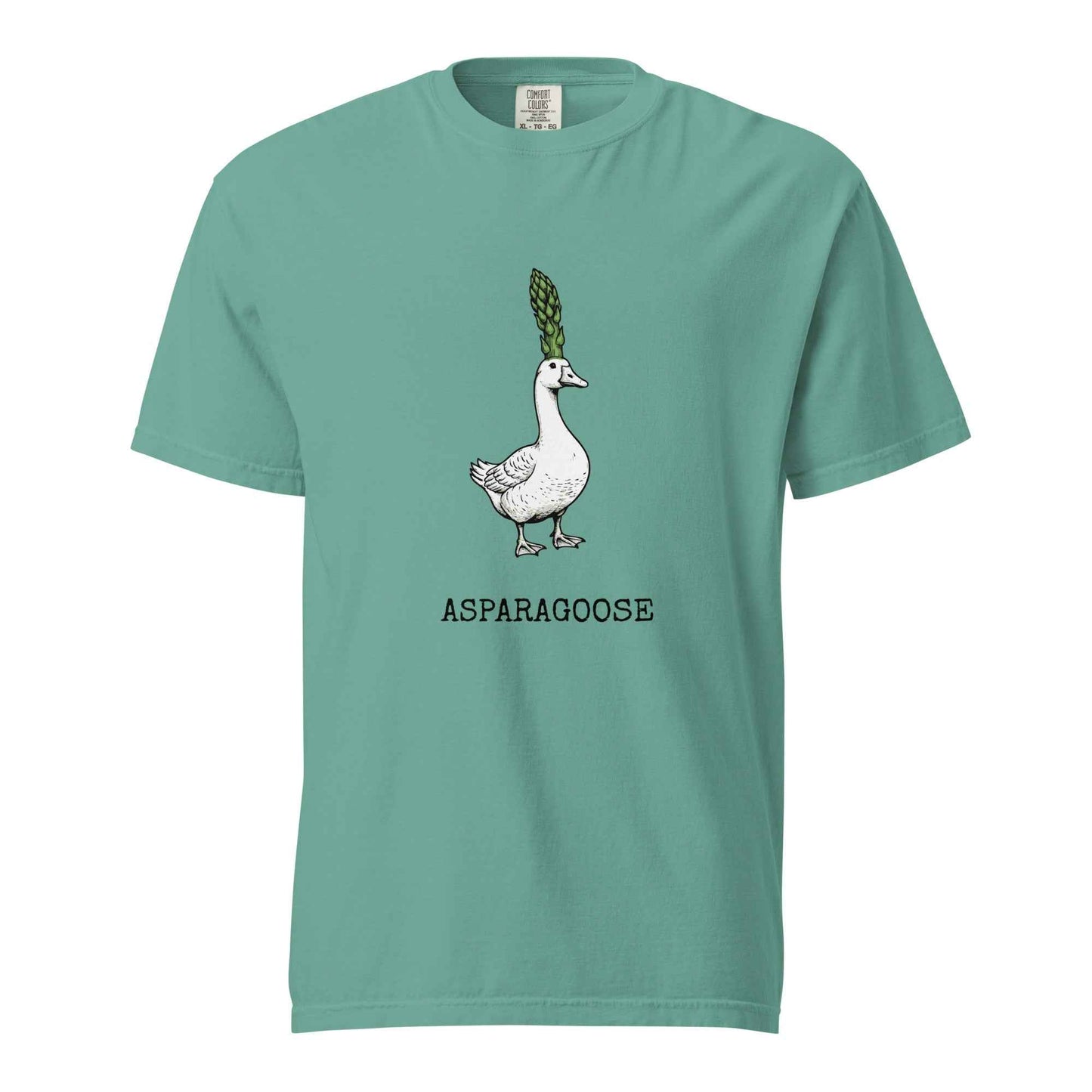 "The Asparagoose"  Hybrid Botanical Graphic t-shirt