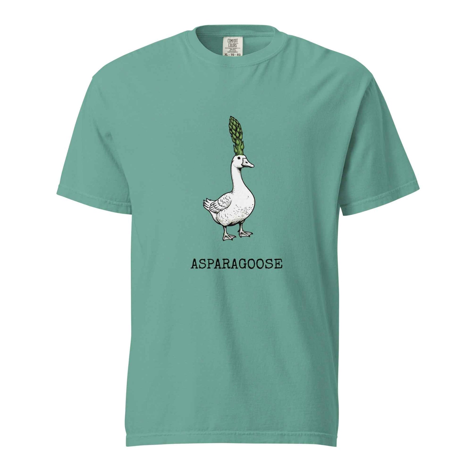 "The Asparagoose"  Hybrid Botanical Graphic t-shirt