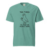 Too Tired to Poop on People Today Pigeon T-Shirt
