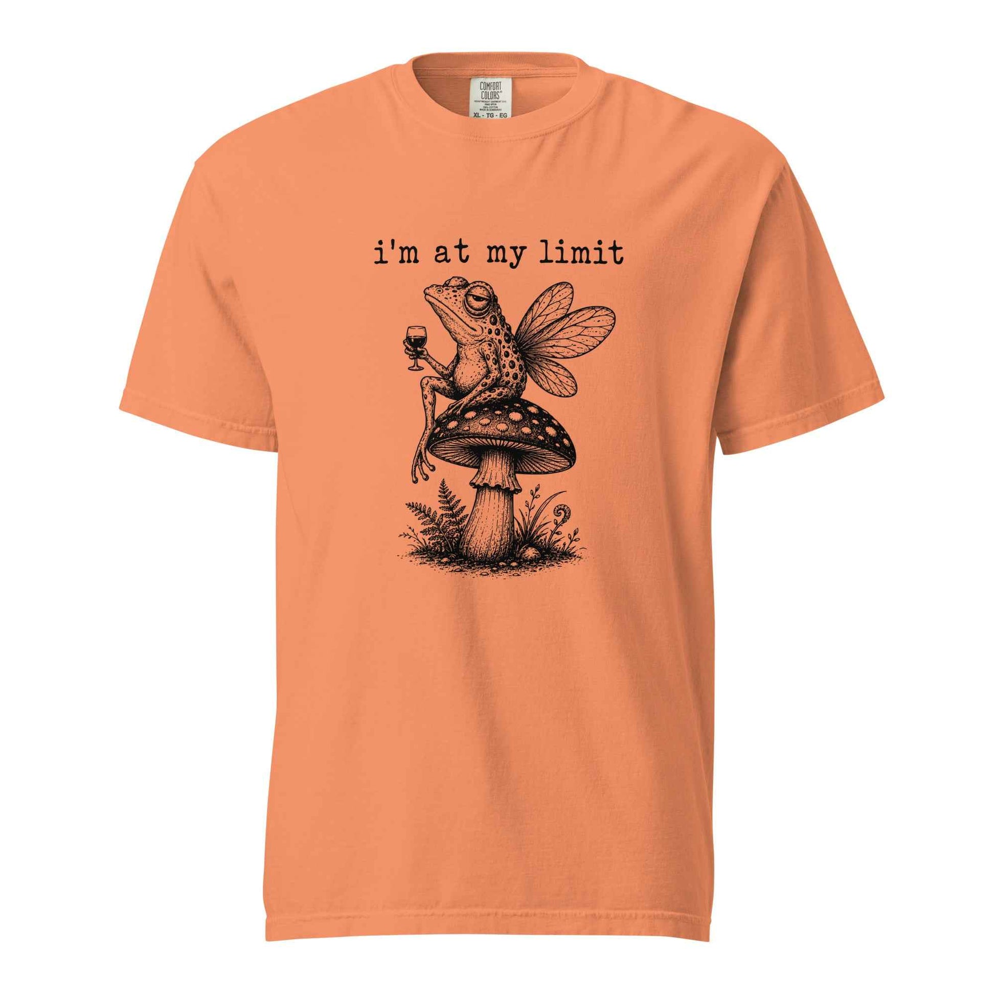 I’m At My Limit Fairy Frog T-Shirt