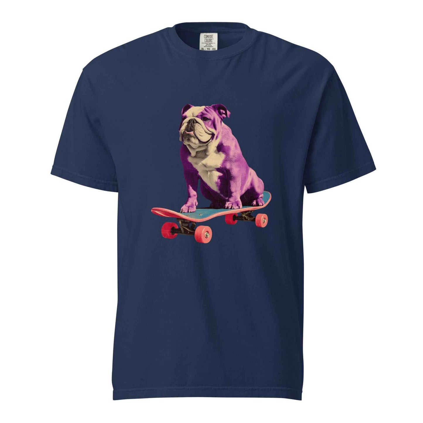 "The Urban Legend", Skateboarding English Bulldog T-shirt