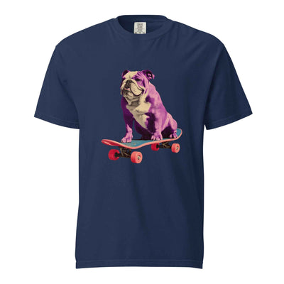 "The Urban Legend", Skateboarding English Bulldog T-shirt