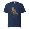 Navy newly discovered Spinosaurus mirabilis dinosaur tee - spinosaurus mirabilis shirt