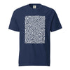 Abstract Maze Line Art Graphic T-Shirt