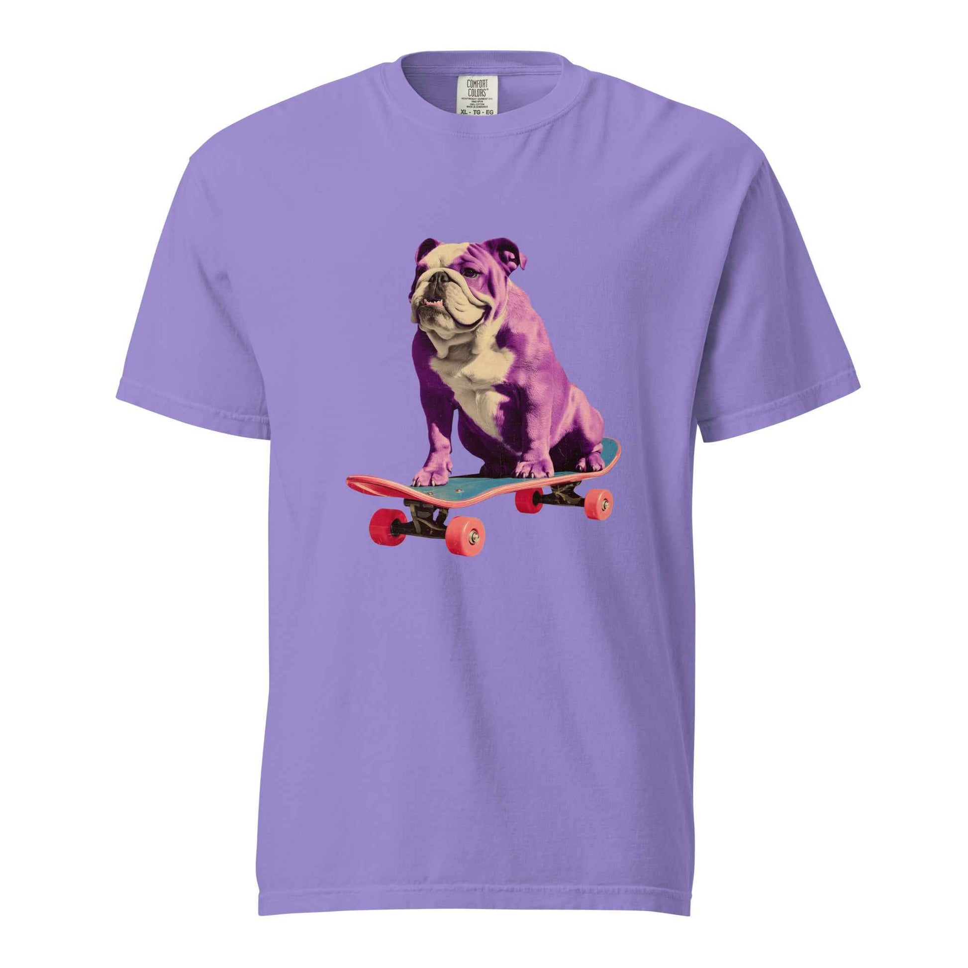 "The Urban Legend", Skateboarding English Bulldog T-shirt