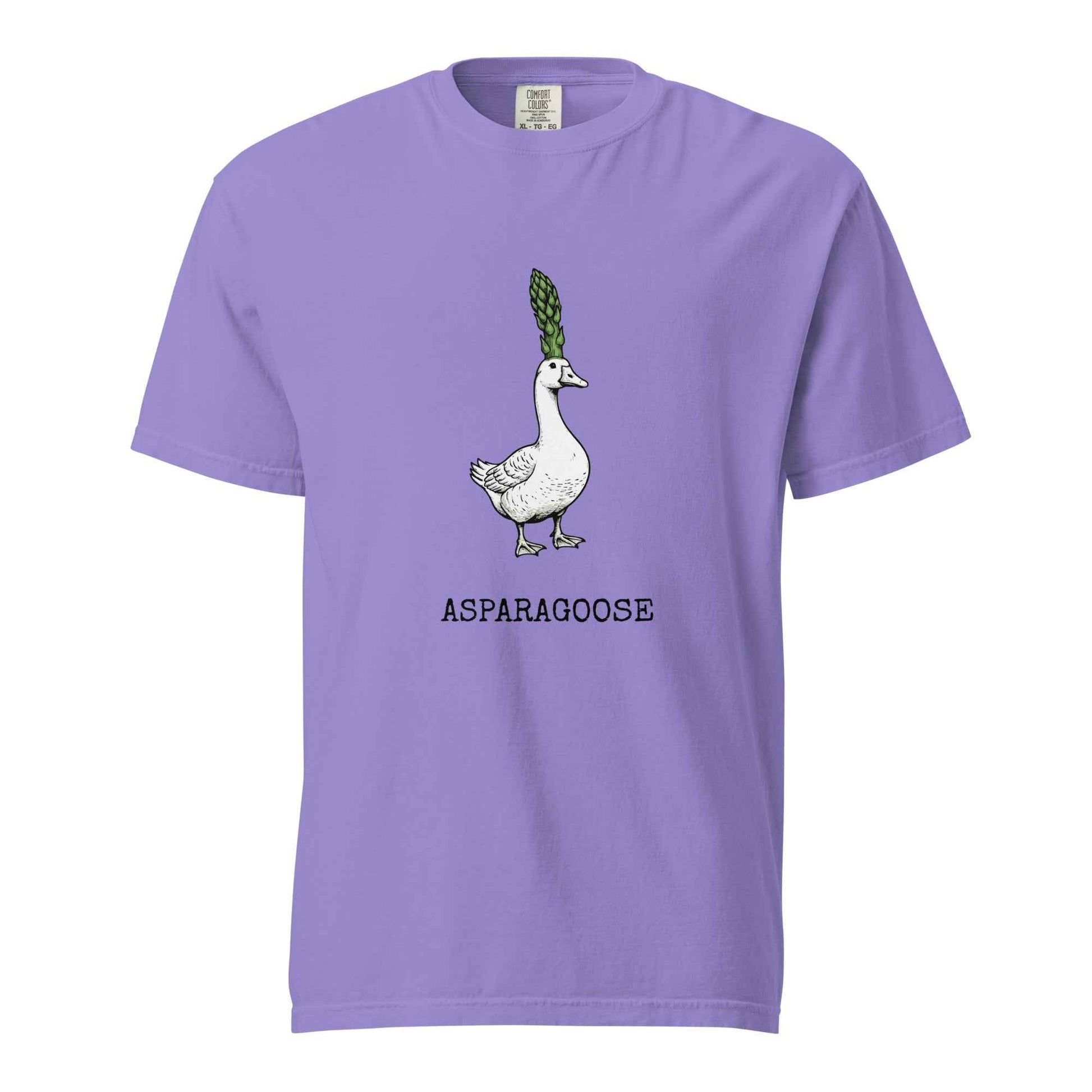 "The Asparagoose"  Hybrid Botanical Graphic t-shirt