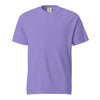 Purple t-shirt on a white background