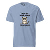 I Put My Book Down To Be Here Shirt, Funny Grumpy Cat Book Lover Tee