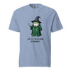 Frogwarts Wizard Frog T-Shirt. Fantasy Humor Tee