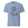 Coffee Therapy T-Shirt "Today My Coffee Needs a Coffee"