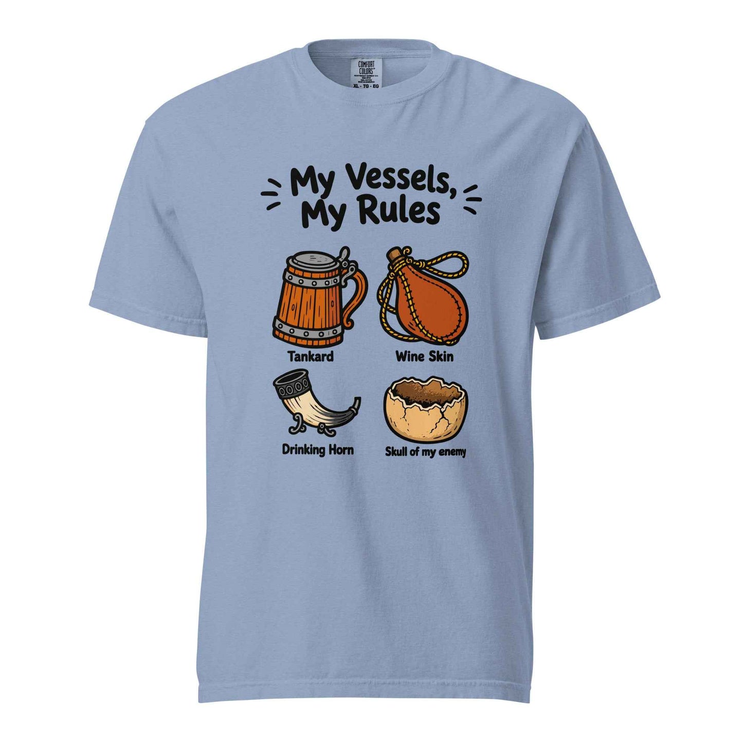 My Vessels My Rules T-Shirt, Viking Humor