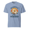 Funny Fried Egg Burnout T-Shirt, Slightly Overcooked Tee