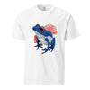 Blue Tree Frog & Botanical Graphic Tee
