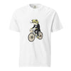 Salvador Dali Inspired Frog Shirt, Frog on Bicycle Tee