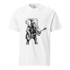 "The Heavy Rhythm" Elephant Bassist Graphic T-shirt