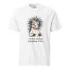 Funny Stressed Unicorn Shirt, I'm Fine Everything is Fine Tee