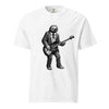 Sloth Bass Player T-Shirt. Relaxed Musician Graphic Tee