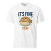 Funny Pufferfish T-Shirt | It’s Fine-ish Burnout Tee
