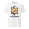 Funny Fried Egg Burnout T-Shirt, Slightly Overcooked Tee