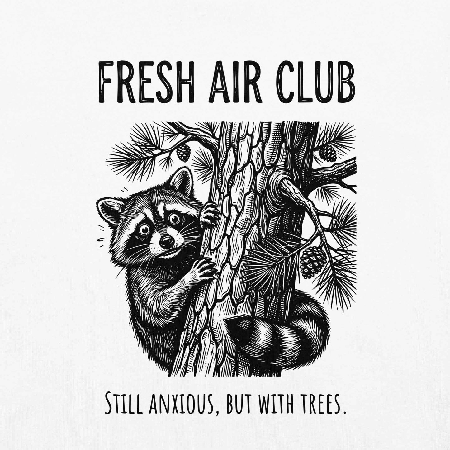 Fresh Air Club Raccoon Shirt
