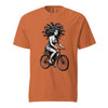 Medusa Gorgon on a Bicycle T-Shirt, Greek Mythology Tee