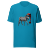 Unisex t-shirt - zebra in the hat - Radiant Art of Radiant Group