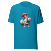 "Hippo Chef: Culinary Comedian" Unisex Graphic T-Shirt - Radiant Art of Radiant Group