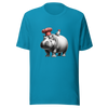 "Hippo and Canary Chefs: A Culinary Pair" Graphic Unisex T-Shirt - Radiant Art of Radiant Group