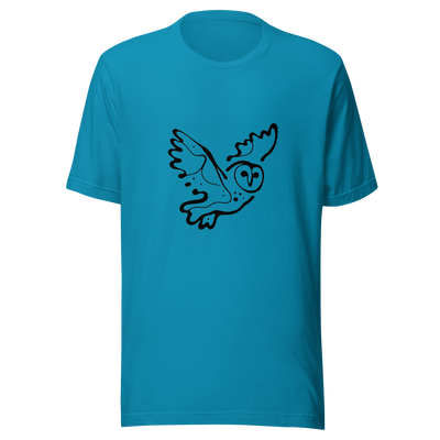 Unisex t-shirt Owl's Flight - Radiant Art of Radiant Group