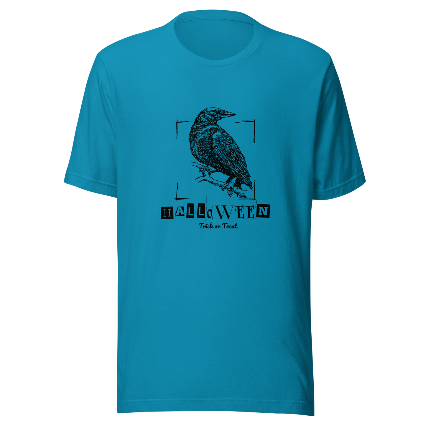 Unisex t-shirt "Raven's Halloween Haunt"