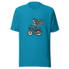 Unisex t-shirt "Mermaid on a bicycle" - Radiant Art of Radiant Group