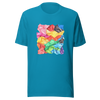 Unisex t-shirt "A Burst of Color" - Radiant Art of Radiant Group
