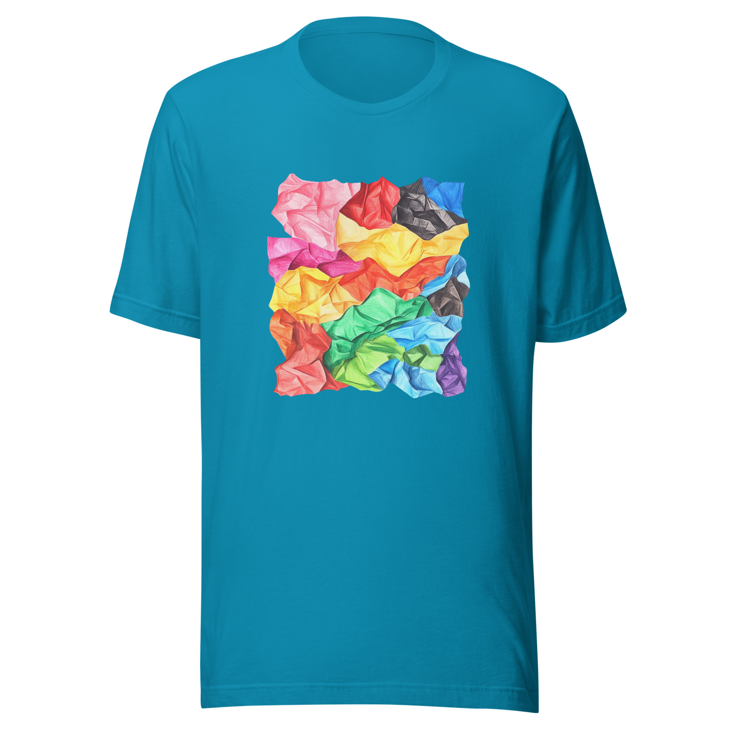 Unisex t-shirt "A Burst of Color"