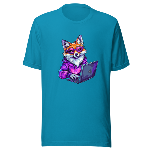 Unisex t-shirt "Fox Coder"