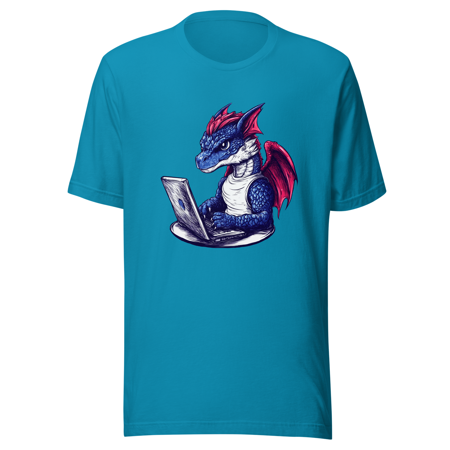 Unisex t-shirt  "Code Like a Dragon, Conquer Like a Legend"