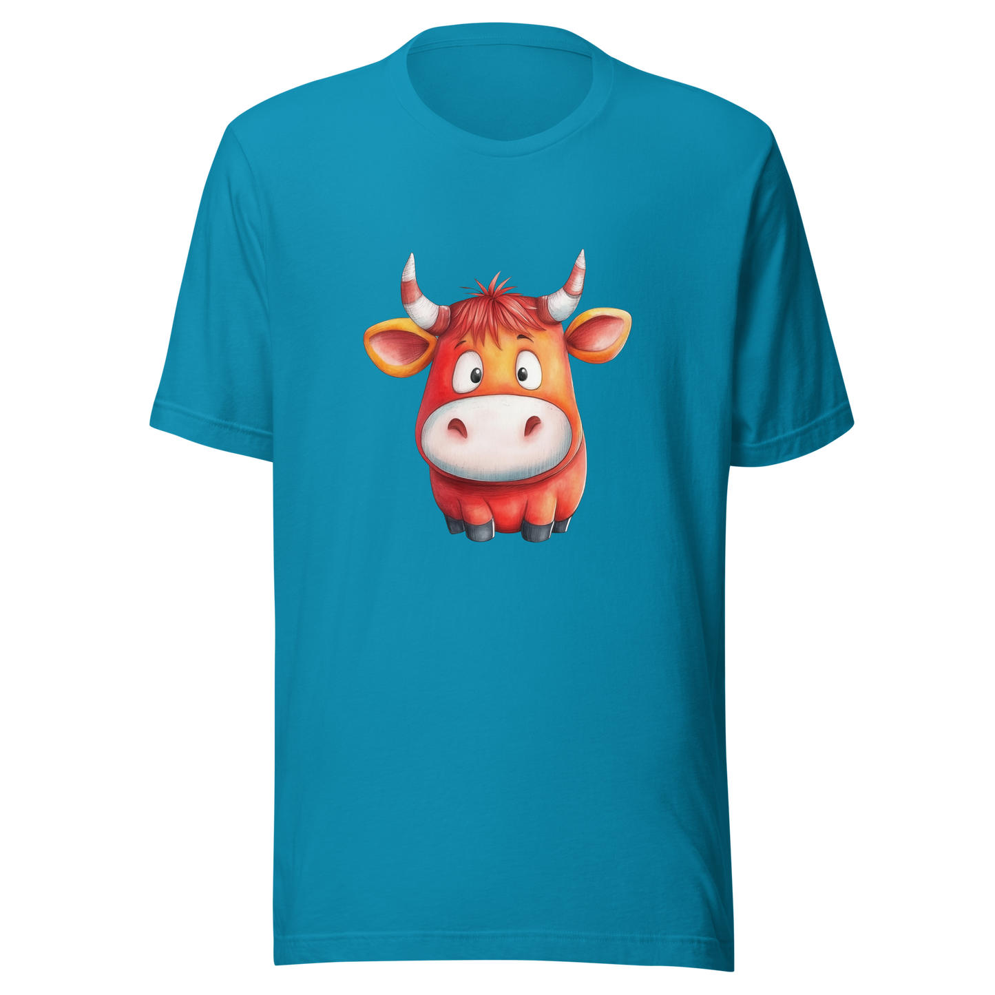 Unisex t-shirt "Moo-d Lifter: The Adorable Cow Tee"