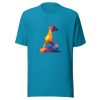 Unisex t-shirt "Yoga's Celestial Stretch" - Radiant Art of Radiant Group