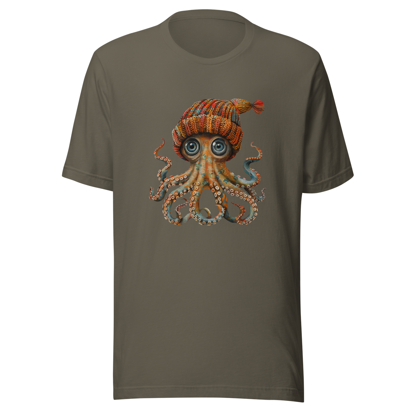 Unisex t-shirt Octopus in a Hat