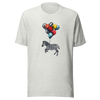 Unisex t-shirt High-Flying Zebra - Radiant Art of Radiant Group