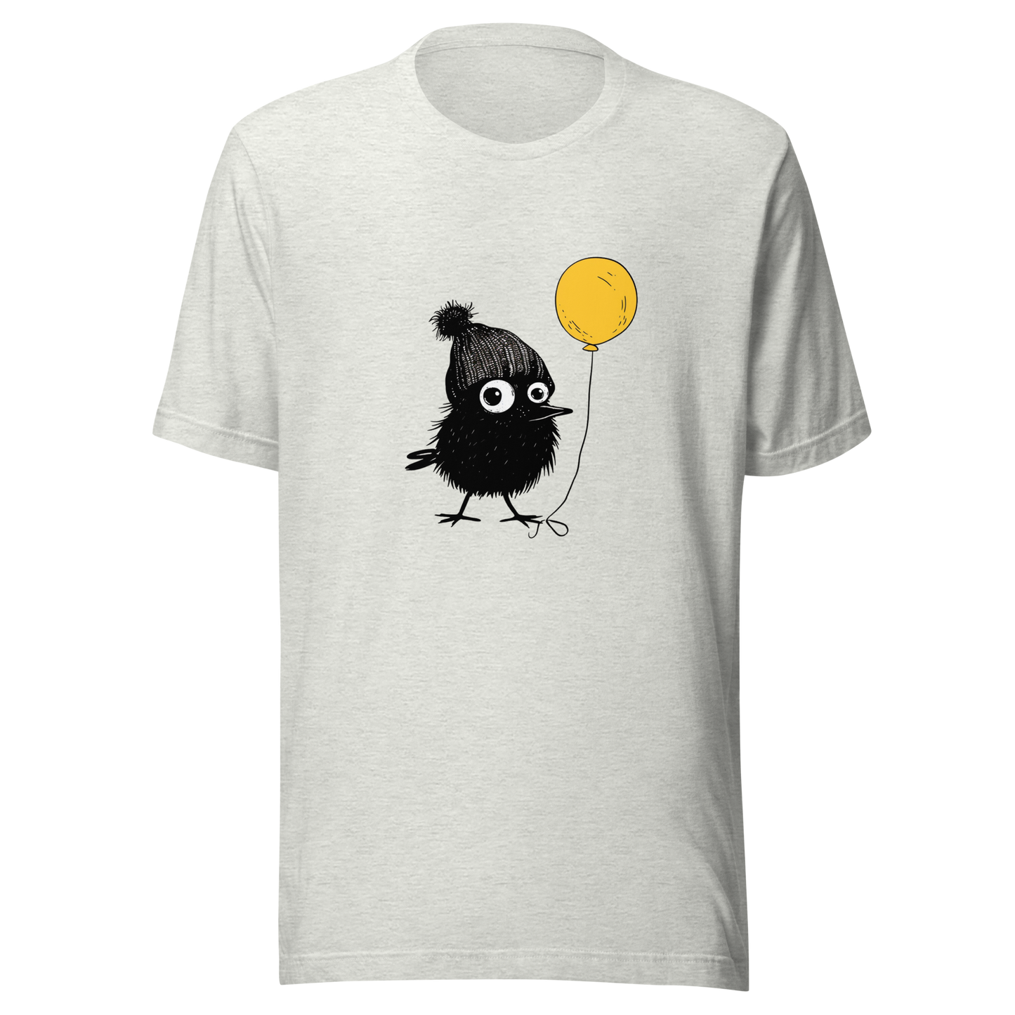 Unisex t-shirt Bird and Balloon