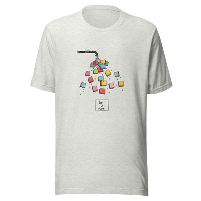 Unisex t-shirt Let It Flow T-Shirt - Radiant Art of Radiant Group